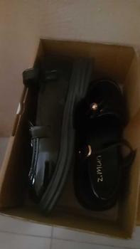 Product Review of Sepatu Loafers Anak Perempuan Glossy Lembut dan Lentur from d**s r**m 2