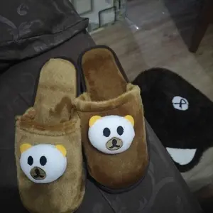 sandal rumah bulu selop bears ( bustong beruang )