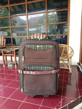 Product Review of Polo Ben Size 24 Inch Koper Kain Kanvas Original Bagasi Premium from m**4 1
