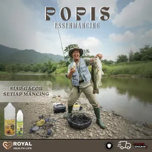 POPIS - ESSEN VIRAL Paling GACOR di Semua Media Isi 30ml & 15ml Lebih Cepat Strike Untuk Segala Medan Liaran Maupun Kolam