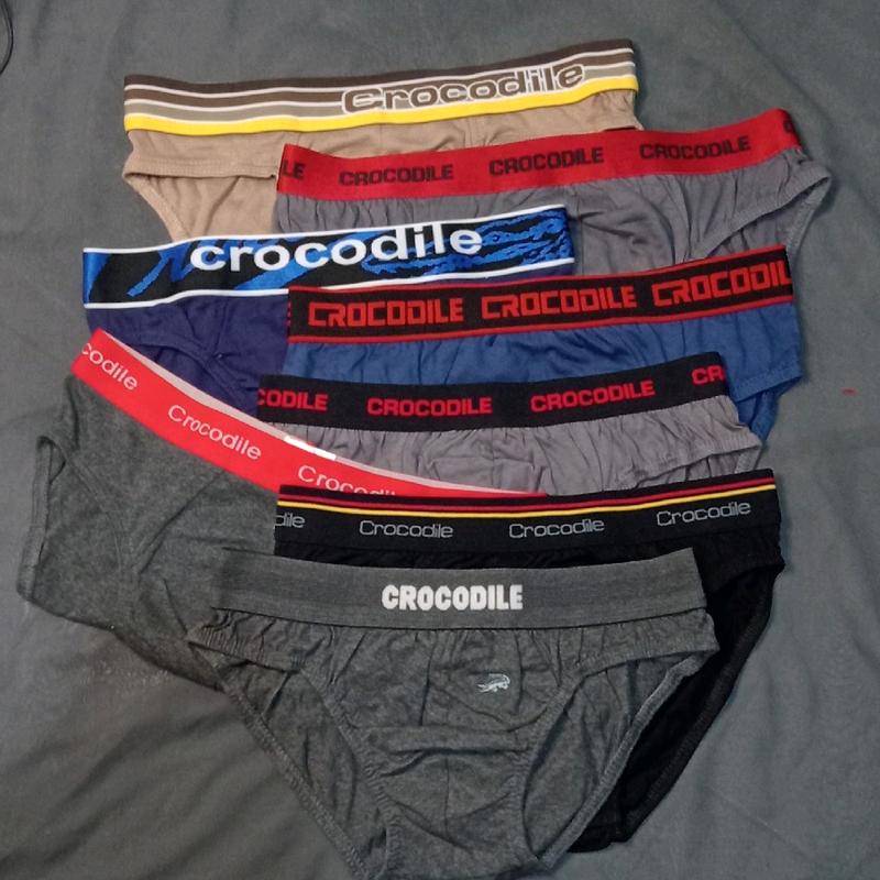 3pcs CELANA DALAM CROCODILE ORIGINAL stok pabrik Dewasa Nyaman Pria 4