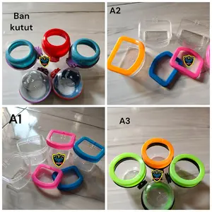 CEPUK CANGKIR BURUNG A1 A2 A3 BAN KUTUT WADAH PAKAN MAKAN MINUM BURUNG