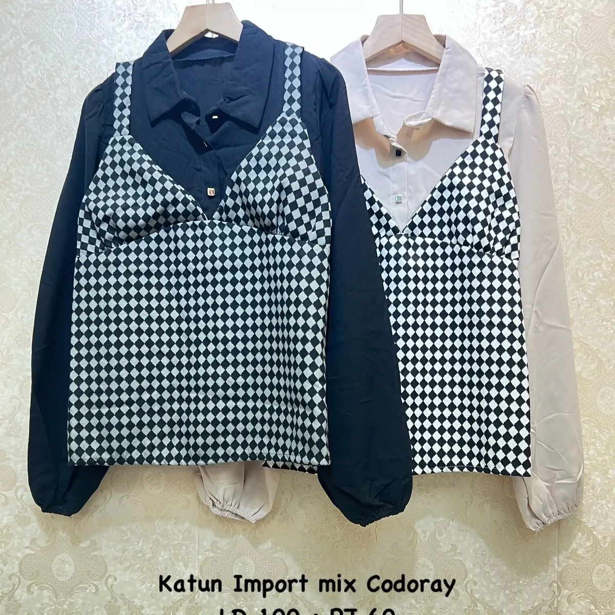 Atasan korean Style Wanita Import Katun