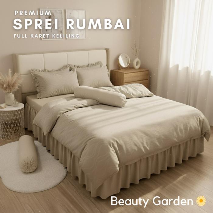 Jual Sprei Rumbai Full Karet TINGGI 50, All Size 90-160 x200 Seprei ...