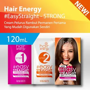 Makarizo Hair Energy Easy Straight - Pelurus Rambut / Makarizo Easy Straight uk 80ml dan 120ml makarizo  perm