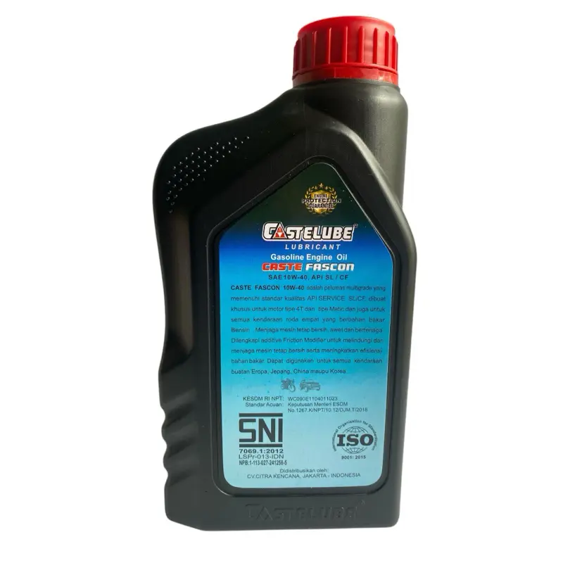3 Botol Castelube Fascon 10W/40 800ML - Shop | Tokopedia