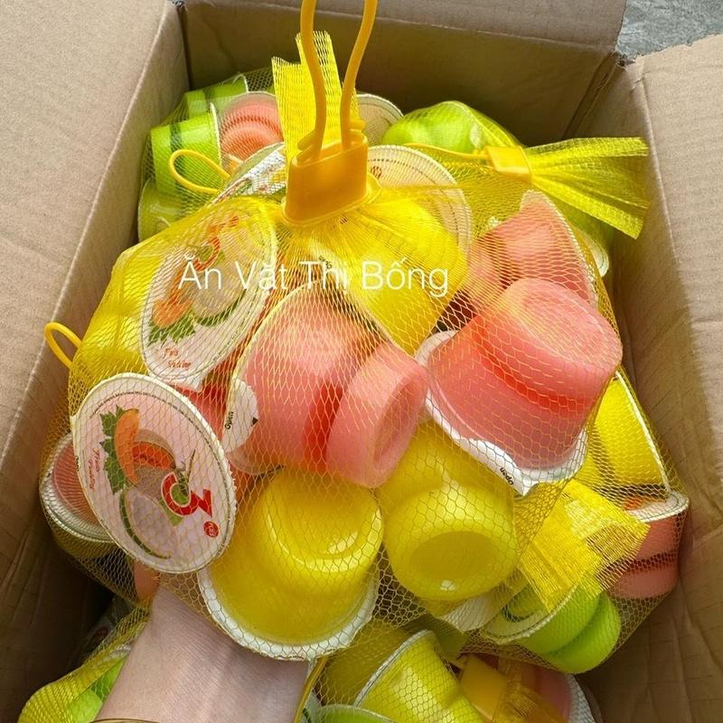 Túi 1KG Thạch 3 Lớp Vị Trái Cây Tự Nhiên