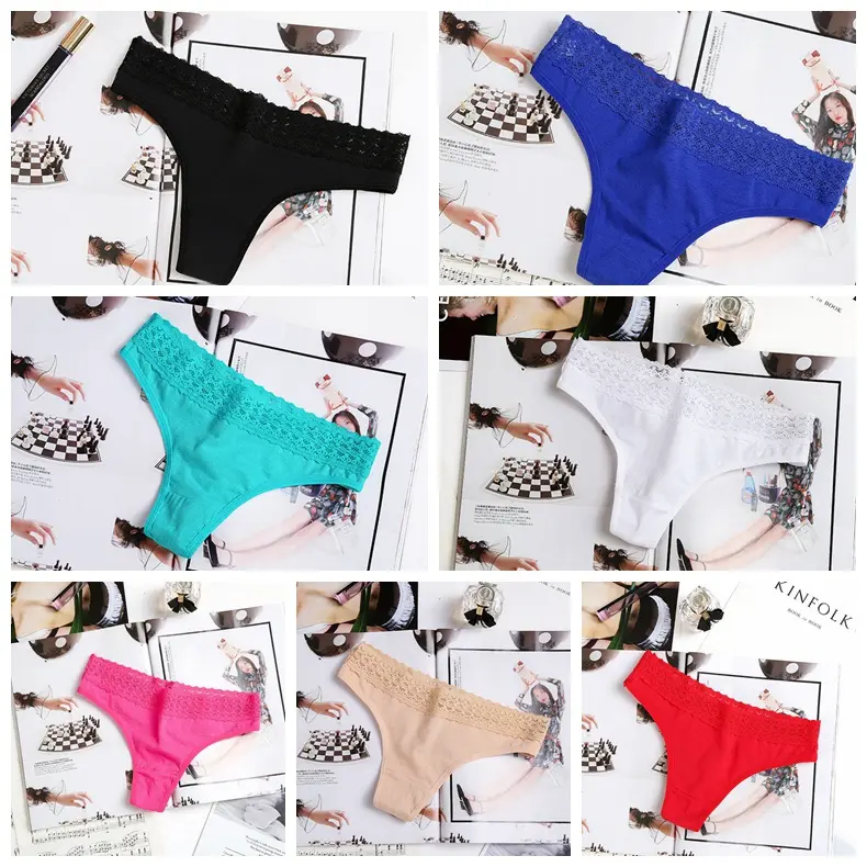 Celana Dalam Wanita Murah Thong tipis Sexy ( Waran & Model Random ) C133 1