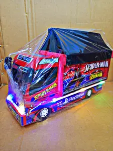 RR TOYS OBRAL MAINAN MINIATUR MOBIL TRUK OLENG LAMPU LED GRATIS BATERAI DAN TERPAL
