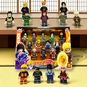 1 SET ROBOMAN NINJA NARUTO 12PCS || MAINAN BALOK SUSUN SHINOBI NARUTO 12PCS || 1 SET LENGKAP ROBOMAN NARUTO BOX