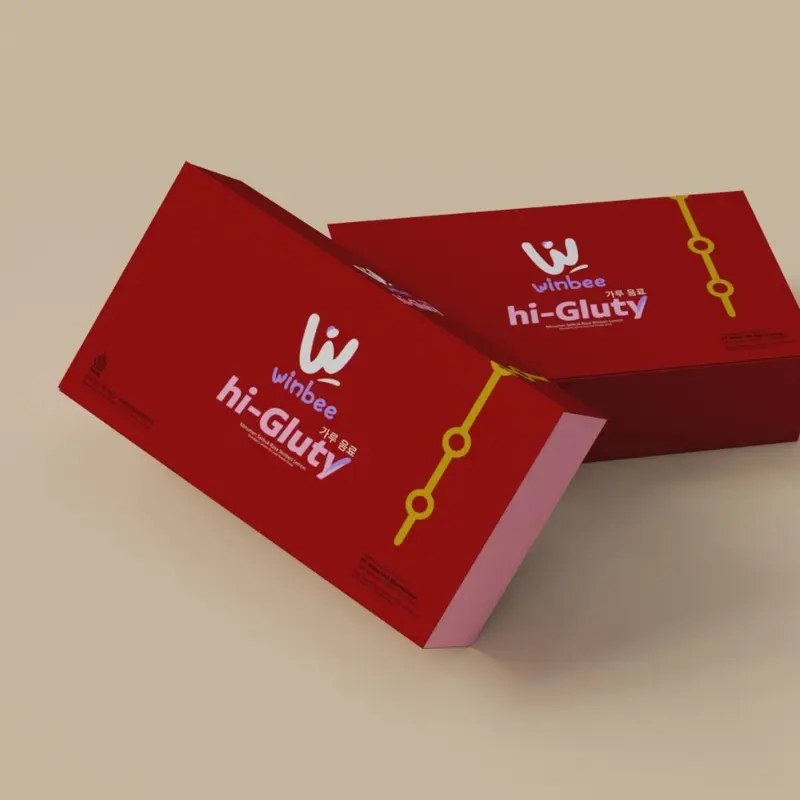 winbee hi-Gluty DRINK RASA STRAWBERRY 0