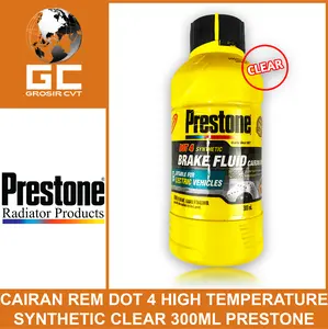 PRESTONE Minyak Rem Dot 4 Brake Fluid Warna Bening Clear 300ml
