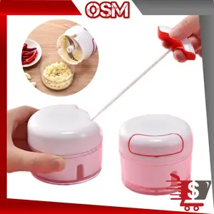OSM - H808 Blender Tarik Manual / Blender Choper Mini / Blender Bumbu / Mini Speedy Chopper / Blender Tarik Penghancur Gilingan Bumbu