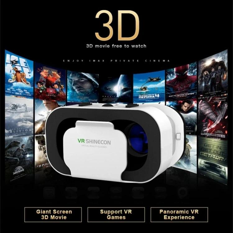 Product Introduction of VR glasses 3D virtual reality glasses helmet suitable for 4.7-6.0 inch smartphones Wearable Adjustable 22
