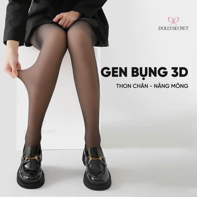 [BH 1 ĐỔI 1] Quần tất 3D che khuyết điểm giữ nhiệt DOLLY SECRET giữ nhiệt ấm áp Nữ Women quần tất dolly