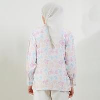 Gambar MFMW Milo Atasan Blouse Broken White Motif Bunga - L dari MFMW Shop Kota Bandung 3 Tokopedia