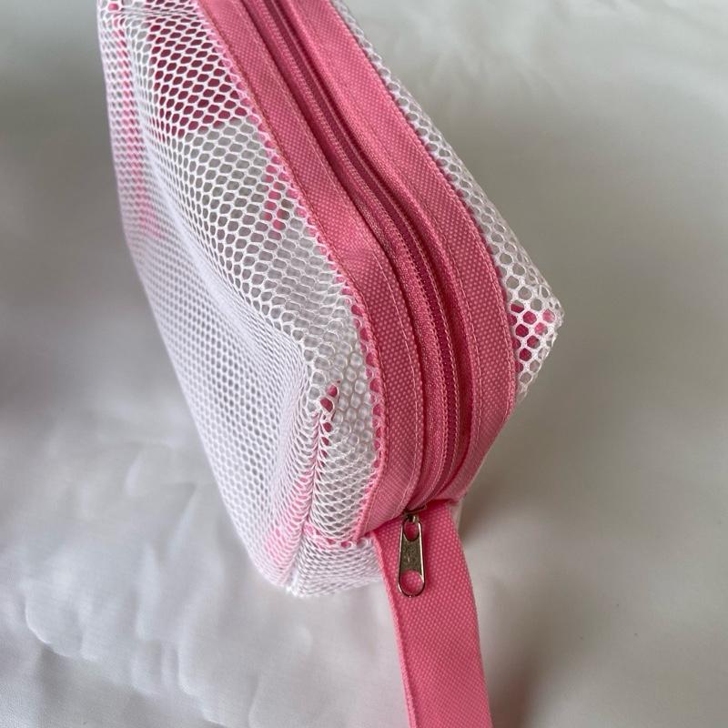 queencrown17 puch kosmetik tas jaring tas makeup organizer tas sabun 6