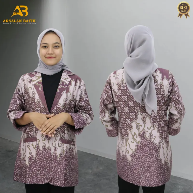 Blazer Batik Katun Premium 3