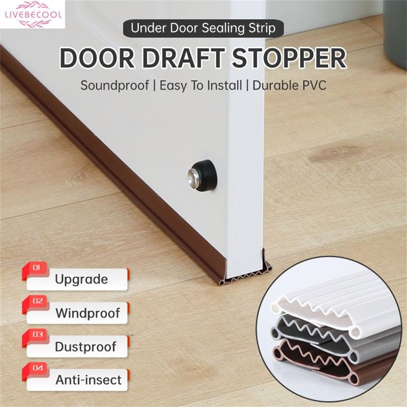 Product Introduction of [In Stock]Door Seam Special Sealing Strip for Door Bottom Seam Bedroom Door Soundproof Air Conditioning Windproof Cock Windproof Cockroach Waterproof Strip 5