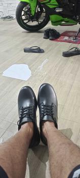 Product Review of PRS - Sepatu Formal Pria Casual Kantoran Nikahan Kulit Syntetis Original Sepatu Pantofel Pria Resmi Formal hitam Coklat Gaya Trendy Kasual Kantoran Kuliah Wisuda Pesta Nikah Kondangan Gereja Kerja Pns Guru Kekinian Terlaris Terbaru Murah Shoes Black Black from o**3 0