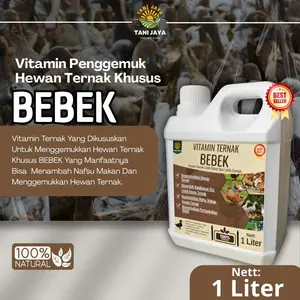 Vitamin Bebek Cepat Gemuk Vitamin Bebek Mempercepat Pertumbuhan Hewan Ternak Vitamin Penggemuk Bebek