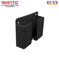 Gambar VETTO Kotak Tempat Menyimpan HP Remote Control/Rak Gantung Tempel Dinding/Wall Mounted Holder Stand HP dari Vetto Indonesia Kota Tangerang 4 Tokopedia