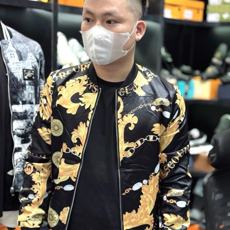  Áo khoác gió hoàng gia 2 mặt QCCC dành nam Menswear 