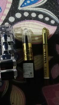 Product Review of Celak Mata Stik Eksklusif BPOM Kajal Starlet dan Amira Waterproof Eyeliner Santri Muslimah Free Pensil Alis from m**i 0