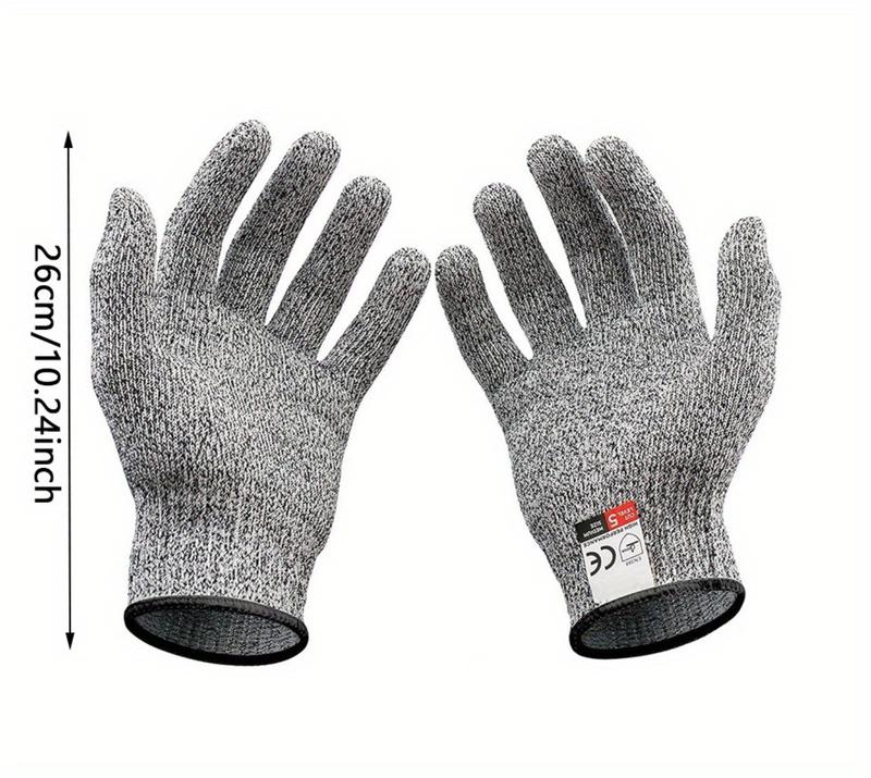 Product Introduction of 1pair Cut Resistant Gloves Food Grade Level 5 Protection, Safety Kitchen Cuts Gloves for Oyster Shucking, Fish Fillet Processing, Mandolin Slicing 5