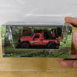 Autobots Models 1:64 Toyota Land Cruiser LC79 Pickup Doppia Cabina - Verde, Modello Pressofuso - Foto 2