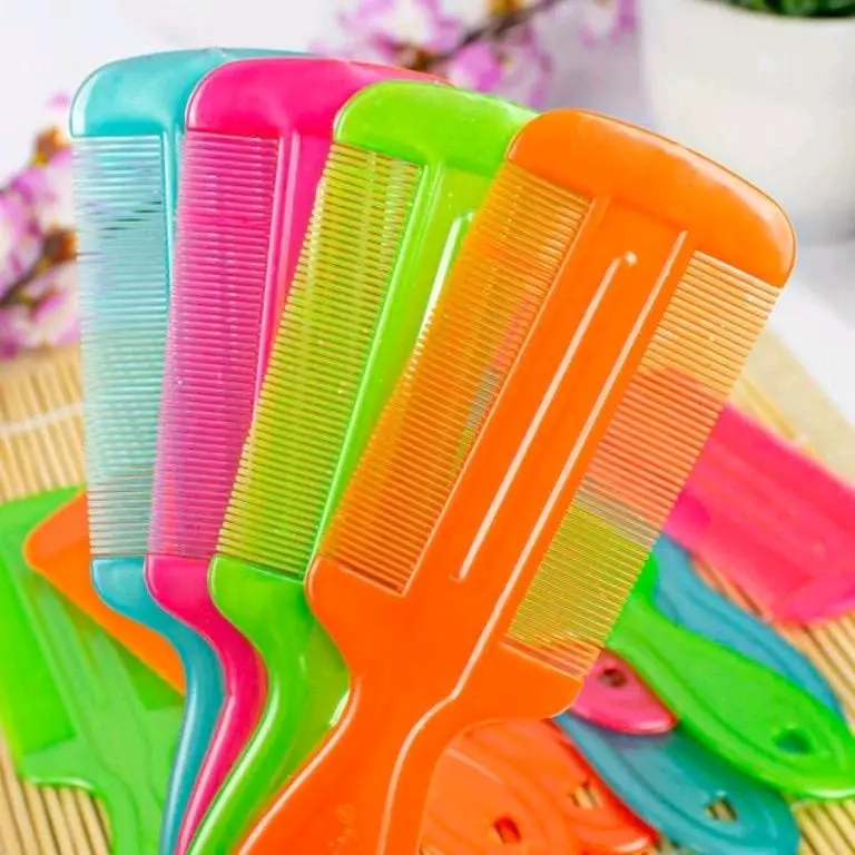 Sisir Kutu Rambut Gagang Animal 2 Sisi Polos / Serit Kutu / Serit Rambut Kutu