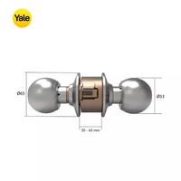 Gambar KUNCI PINTU KNOBSET YALE VCA5122 PRIVACY x US32D x 60mm VISUAL PACKED dari Yale Home Indonesia Kota Administrasi Jakarta Barat 4 Tokopedia