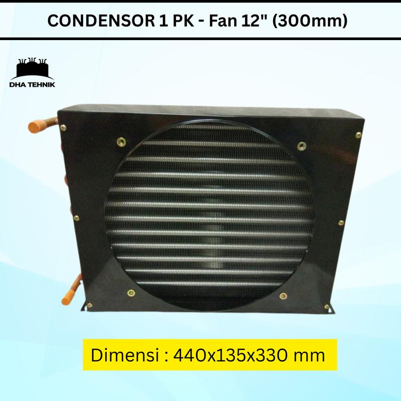 Kondensor Freezer Condensor 1 PK freezer chiller - tanpa fan - Kondensor 1 HP untuk ...