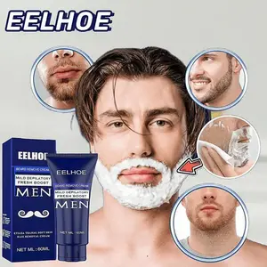 Krim Cukur Bantu EELHOE - Lembut, Anti Luka, Cocok Semua Bagian Bulu 60g