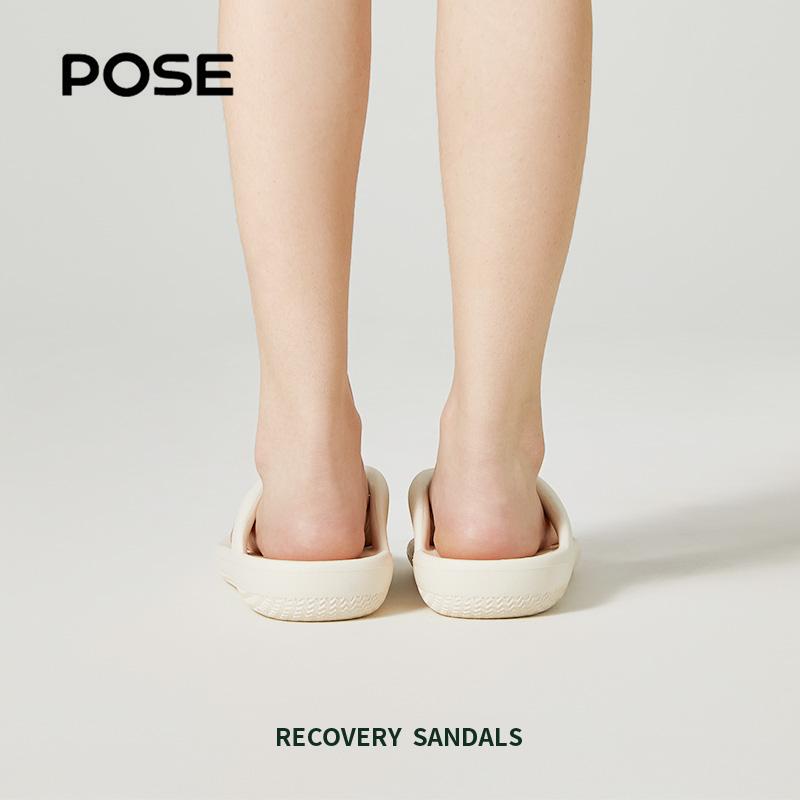 【MAMI LOUISSE 2.21 Exclusive X POSE】POSE Jelly sandal jepit Anti-selip Nyaman Tahan aus lampu dalam di luar ruangan pria dan wanita pasangan Santai Serbaguna cantik Kepopuleran 2024 musim panas Produk baru Coklat Kasual Merah Hitam Sendal P3249401 5