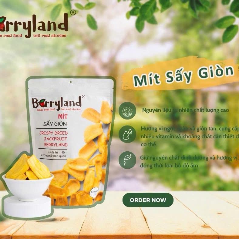 Mít Sấy Giòn - Berryland Việt Nam