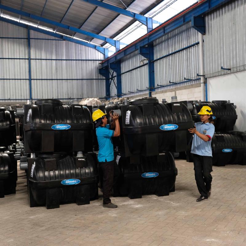 BIOGAR Septic Tank 1000liter Tangki Septic Bio Tank Bio Filter Septit Tank 5X Filtrasi 4