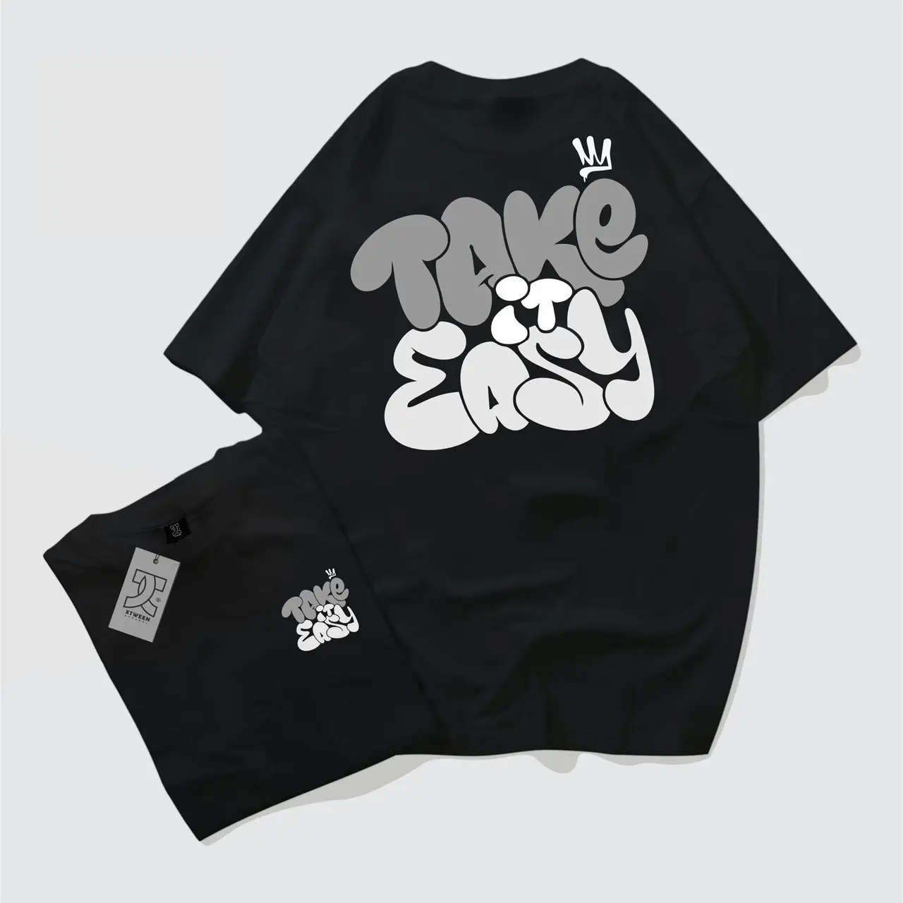 KAOS STREETWEAR DISTRO PRIA WANITA LENGAN PENDEK UNISEX FULL TAG BAHAN COTTON COMBED 30S