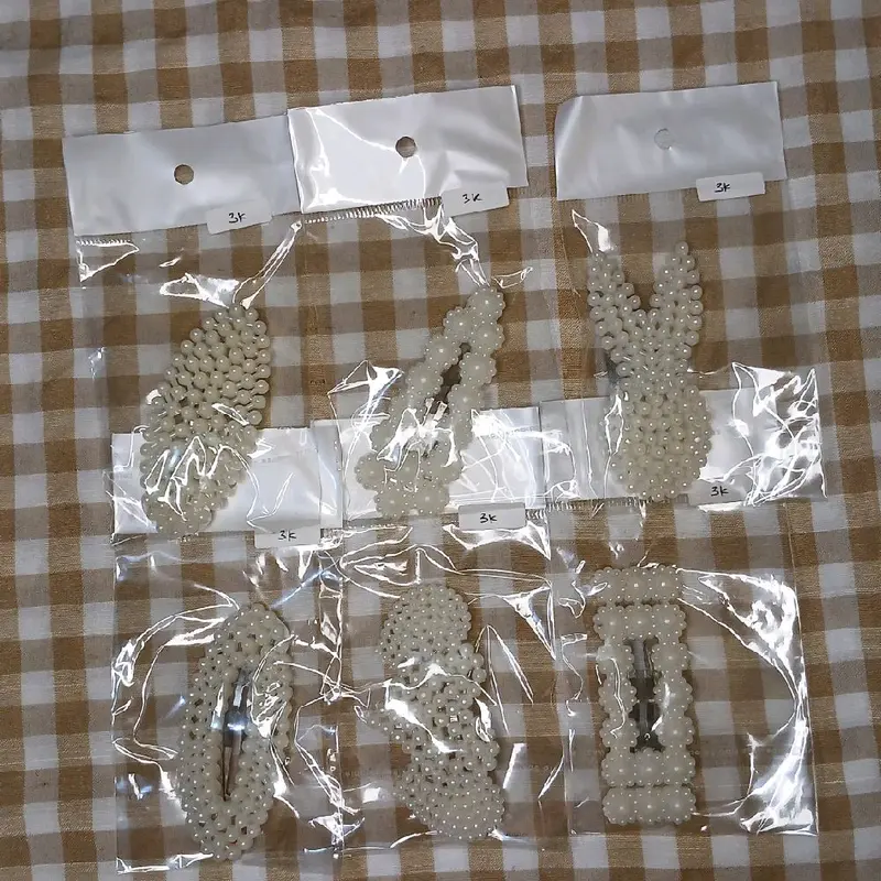 Jepit Rambut Mutiara Korean - Jepitan hijab 4