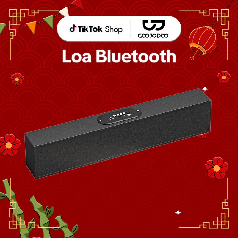   GOOJODOQ  Loa Bluetooth GOOOJDOQ Kích Thước Lớn Máy Tính PC Không Dây Cho Laptop Âm Thanh USB Chơi Game Thẻ TF AUX Nghe Nhạc 