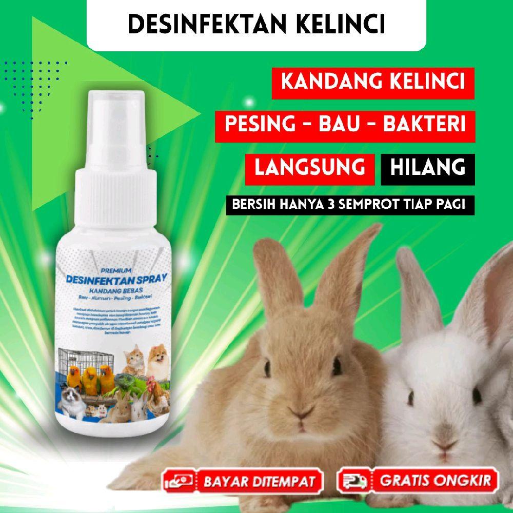 Desinfektan Kelinci Spray Semprot Penghilang Bau dan Pembersih Kandang