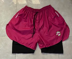 Hotpants Celana Pendek Olahraga Wanita Pria Unisex  Dry Fit Polos Jumbo Running Marathon Lari Gym Zumba Boxing Bahan Parasut Despo Premium