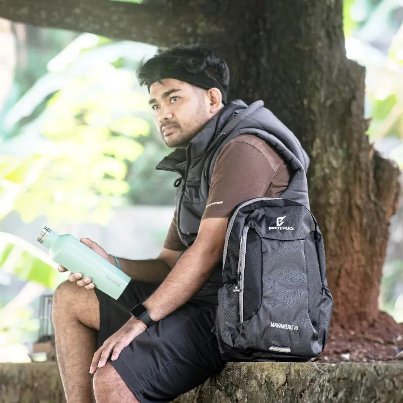 Tas Ransel Tas Punggung Backpack Pria Wanita BROTHERS MAHAMERU 10 L Sekolah Kuliah Travelling 4