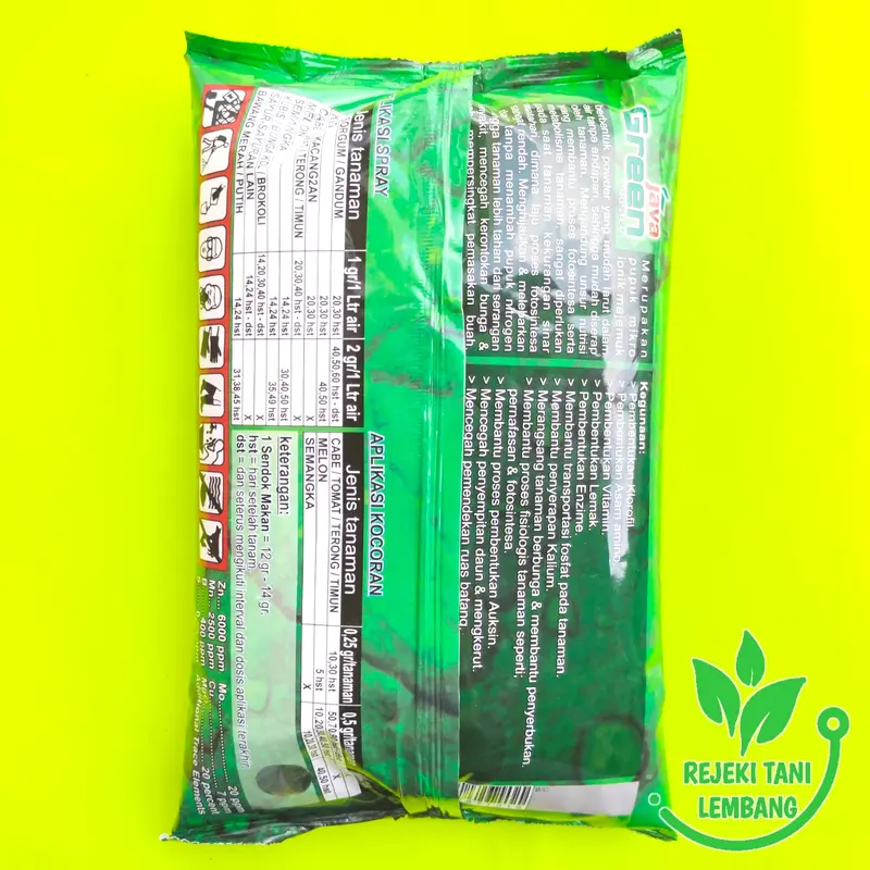 Nutri Mikro “Java Green” - Nutri Ionik Mikro Daun 1kg,pupuk semprot tanaman 1