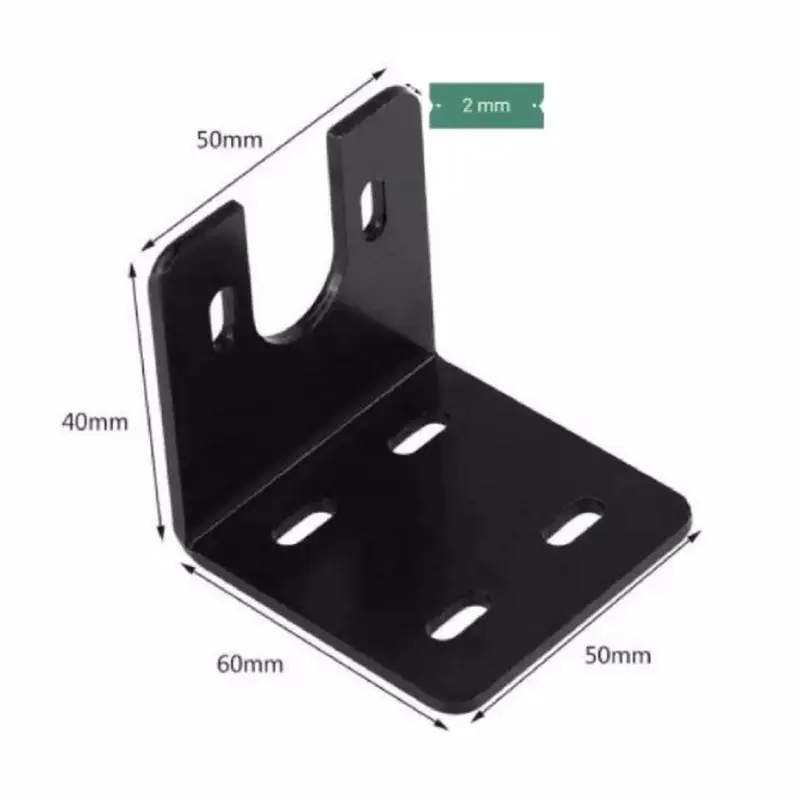 Bracket Dudukan Motor DC 775 12V 24V Holder Besi Mounting Dinamo 12V 6