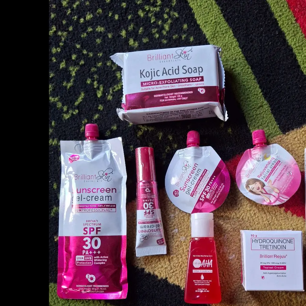 Satuan cream Brili malam,siang,toner,sabun,serum