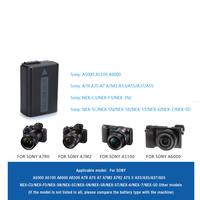 Gambar Kingma Baterai NP-FW50 Sony Alpha Battery A7R A7S A5000 A5100 A6000 A6300 A6400 NEX-7 NEX-6 Etc dari G-Rex Kota Administrasi Jakarta Barat 3 Tokopedia