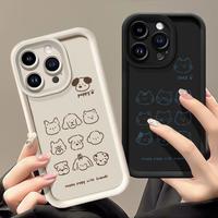 Gambar YWSBFID Casing Hp untuk Samsung A35 5G A34 5G A33 5G A32 A31 Case Pola Binatang kartun Kasing Anti Drop Kesing Silikon Softcase Casing - Gaya1, Samsung A35 5G dari YWSBFID MALL Kab. Tangerang 5 Tokopedia