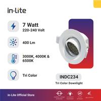 Gambar InLite LED Lampu Downlight Tri Color INDC234 7 watt dari IN - LITE LED Kab. Bekasi 1 Tokopedia