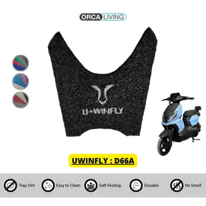 Karpet Mie Sepeda Motor Listrik Uwinfly D66A - Foam Backing